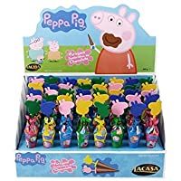 Los mejores  - Parasol Peppa Pig - Chocolate con leche - 40 Unidades